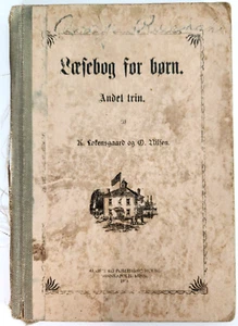 Lesebuch für Kinder 2. Schritt dänische Sprache 1919 Minneapolis MN - Bild 1 von 12