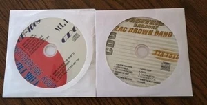 2 CDG KARAOKE COUNTRY DISCS MUSIC HITS LADY ANTEBELLUM & ZAC BROWN BAND lot set - Imagen 1 de 1