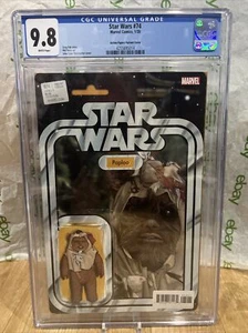 STAR WARS #74 FUMETTO PAPLOO ACTION FIGURE VARIANTE QUASI NUOVO Cgc 9,8 fumetto - Foto 1 di 3