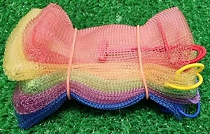 (2,26€/Stück) 5x SEIFENNETZ Seifenrestebeutel Seifenbeutel Perligran Ostprodukte - Bild 1 von 9