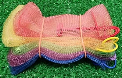 (2,26€/Stück) 5x SEIFENNETZ Seifenrestebeutel Seifenbeutel Perligran Ostprodukte - Bild 1 von 4