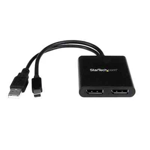 StarTech MSTMDP122DP Mini DisplayPort to 2x DisplayPort MST Hub - Dual 4K 30Hz - Picture 1 of 1