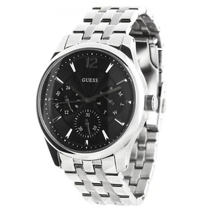 Guess Men's Asset Black Dial Watch - W0474G1 - Picture 1 of 1