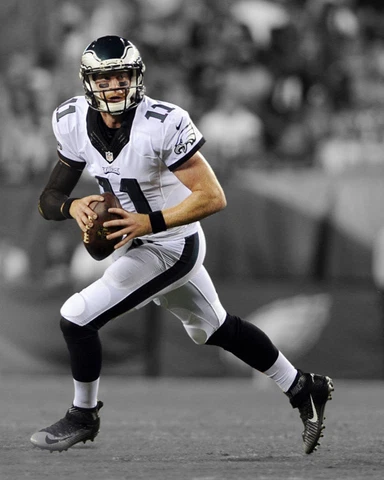 Philadelphia Eagles CARSON WENTZ Glossy 8x10 Photo Spotlight Football Poster Cover