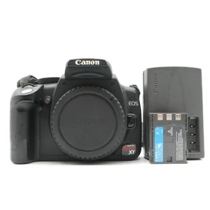 EXCELLENT Canon EOS Rebel XT DSLR Camera - Black (Body Only) #2 - Photo 1/7