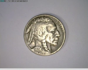 1928 buffalo nickel (52-318 11m3) - Picture 1 of 2