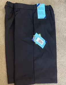 2 x John Lewis Regular Fit, längere Shorts, navy, 8 Jahre - Bild 1 von 3