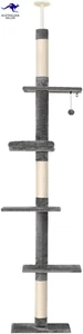 290Cm Cat Tree, Cats Scratching Post Multi-Level Tower Pet Scratcher Climbing Tr - Picture 1 of 12