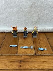 LEGO NINJAGO: Lightning Jet (70614) Mini Figure Lot Of 3 FREE SHIP