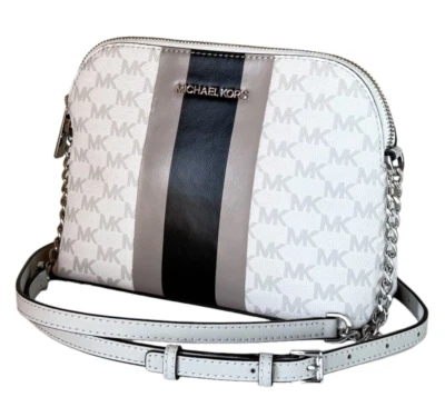 BOLSO BANDOLERA MICHAEL KORS CINDY DOME RAYAS CENTRALES HOMBRO MK ALUMINIO MULTI Foto 1 de 4