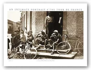 Breaktime - Tour de France KUNSTDRUCK von Sports Pressee Bildgröße 30" x 22" - Bild 1 von 1