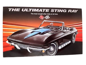 Franklin come nuova brochure 1967 Black Corvette Sting Ray L88 modellino auto da collezione - Foto 1 di 5
