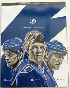 2018 2019 TAMPA BAY LIGHTNING YEARBOOK OFFICIAL NHL STAMKOS STANLEY CUP CHAMPS - Picture 1 of 1
