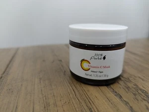 New In Box 100% PURE Vitamin C Mask 1.35 oz Non-Toxic Natural Vegan - Picture 1 of 3