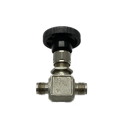 USED Swagelok 1/4” Stainless Steel Integral Bonnet Needle Valve SS-1RS4 - Image 1 of 4