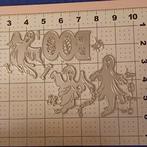 Universal dünnes Metall gestanztes Werkzeug Halloween Geist Boo Spinne Kette Skelett Schlüssel - Bild 1 von 4
