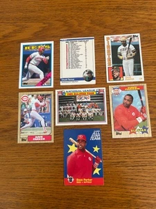 DAVE PARKER TOPPS & FLEER TRADING CARDS 1984-1988 & ALL STAR TEAM - Bild 1 von 7