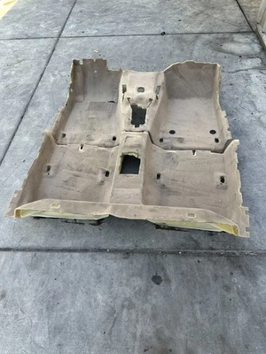 Alfombra interior BMW E46 330I M3 320I 323I 325I beige sedán OEM 105 k millas Foto 1 de 4