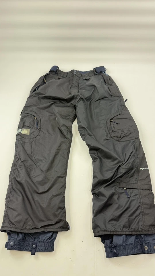 Pantalones de nieve Foursquare para hombre grandes grises TECHFOUR MS 8000 aislados esquí snowboard Foto 1 de 4