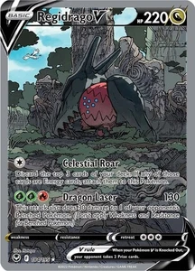 Regidrago V (Alternate Full Art) - 184/195 Silver Tempest - Pokemon TCG - NM - Picture 1 of 1