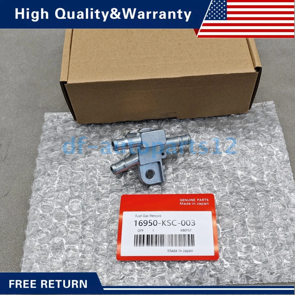 1PCS Fuel Petcock For Honda CRF450X 2005-2017 16950-KSC-003 CRF250X 2004-17 New - Image 1 of 4