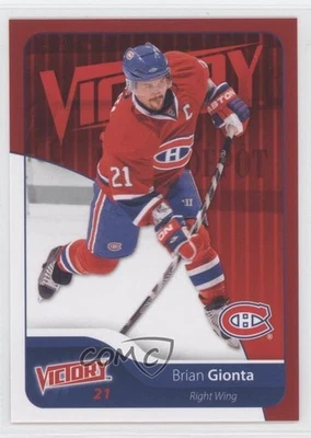 2011-12 Upper Deck Victory Red Brian Gionta #100 - Image 1 of 2