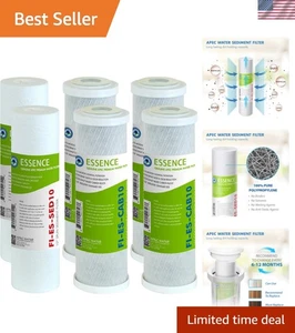 10 Zoll 2er Pack Ersatz Vorfilter für Essence Umkehrosmose Wassersysteme - Bild 1 von 11