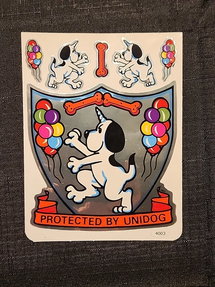 Vintage Unidog Sticker - Image 1 of 1