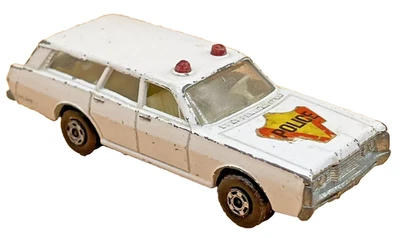 Matchbox Superfast No.55 Mercury Полицейская Машина - 1971 Lesney Литая Поместье - Изображение 1 из 4