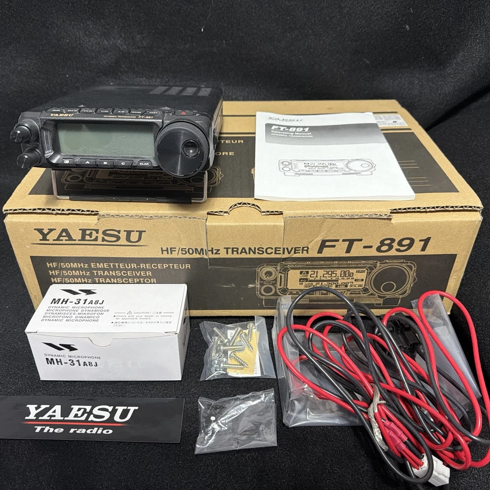 Yaesu FT-891 HF/6m 100W Transceiver - Widebanded for 11m and 60m coverage - Image 1 of 4