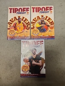 Cleveland Cavaliers 2016 Season Tipoff Tonight 3 Programs Lebron, Irving, Love - Picture 1 of 4