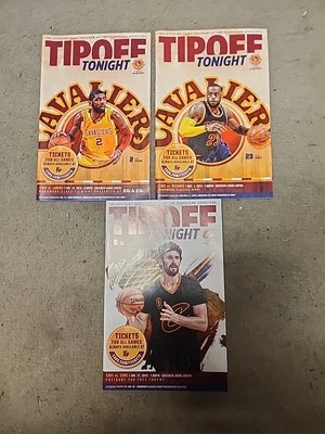 Cleveland Cavaliers 2016 Season Tipoff Tonight 3 Programs Lebron, Irving, Love - Image 1 of 4