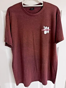 Trader Joes Employee T Shirt Short Sleeve Rust Brown XL - Picture 1 of 5