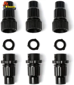 Garden Water Hose Expandable Connectors Garden Repair Kit Faucet Adapter - Picture 1 of 12