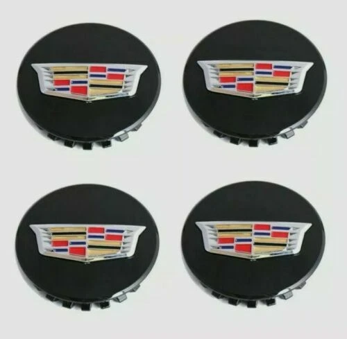 4PCS OF 2015-2020 ESCALADE ESV WHEEL CENTER CAP  CADILLAC COLOR CREST LOGO 67mm - Image 1 of 1