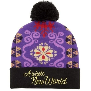 Hot Topic Disney Aladdin Whole New World Magic Carpet Herren Damen Beanie Skullcap - Bild 1 von 5