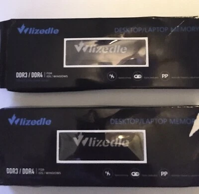 Wlizedle DD3 DDR4 16GB (2x8GB) DDR4-3200 Laptop Memory SODIMM SDRAM RAM Modules - Image 1 of 3