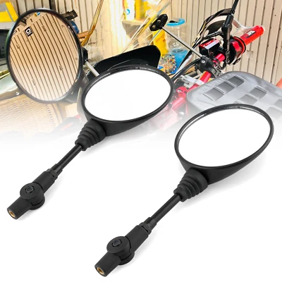 Espejos retrovisores plegables M8 M10 para SUZUKI DRZ 250 400 400E 400SM 400SM RMX250 Foto 1 de 4