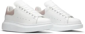 Alexander McQueen Womens Oversized Sneaker White/Patchouli Size EU38.5 / US 8.5 - Picture 1 of 7