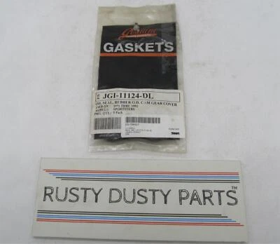 Lot of 4 Harley Davidson Sporster Rubber Cam Gear Cover Oil Seals JGI-11124-DL - Image 1 of 4
