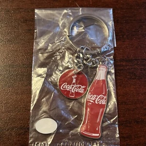 Coca-Cola Coke Keychain New In Package - Picture 1 of 2