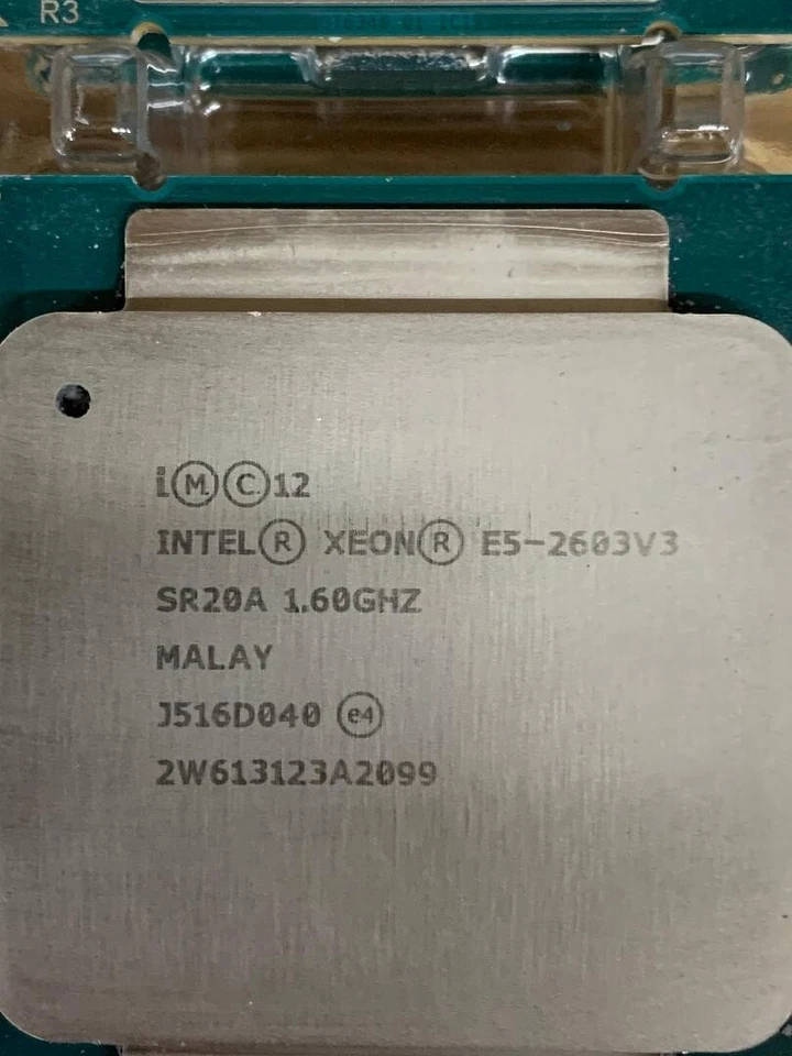 Lote de 6 Intel Xeon E5-2603 v3 SR20A Foto 1 de 1