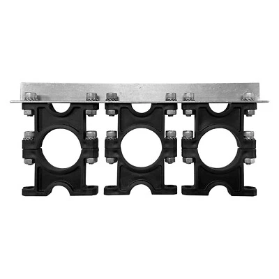 Supporto Multifeed 3 posizioni in plastica per Sat 3 LNB Astra Hotbird 40/23 mm - Immagine 1 di 3