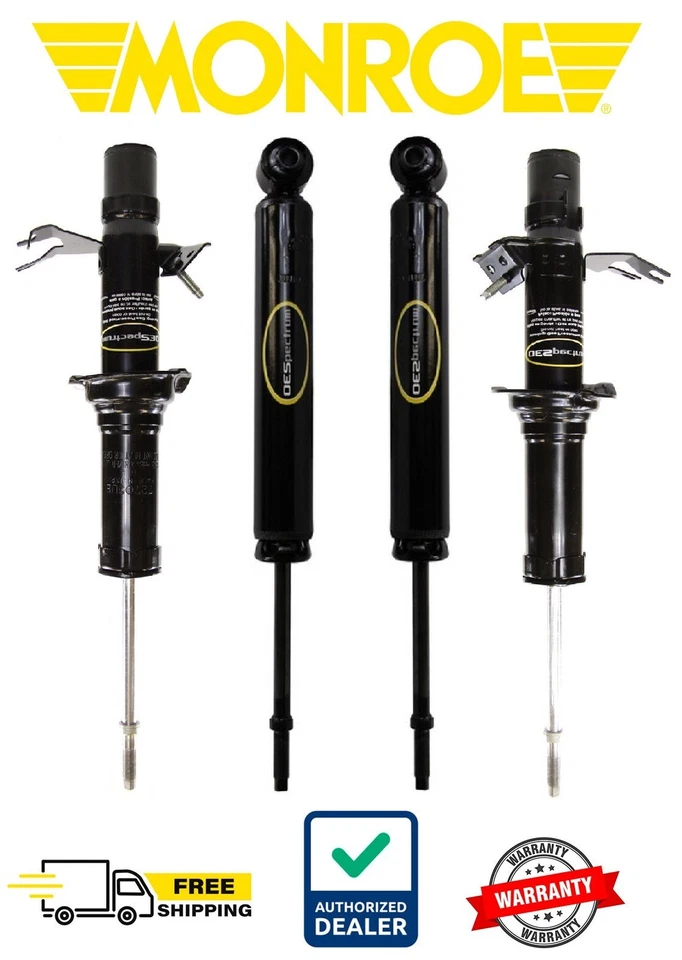 Kit de amortiguadores delanteros y traseros Monroe para Infiniti FX35 FX50 QX70 AWD Foto 1 de 1