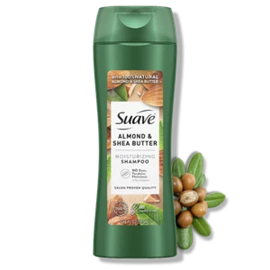 Suave Professionals Moisturizing Shampoo Almond & Shea Butter 12.6oz Pack of 2 - Picture 1 of 4