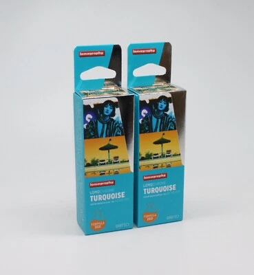 Two Lomochrome Turquoise 110 Film XR ISO 100-400 - New boxed film - Latest Stock - image 1 of 4