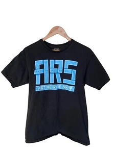 Active Ride Shop ARS Black T Shirt 100% Cotton Mens Size Medium GUC - Picture 1 of 7