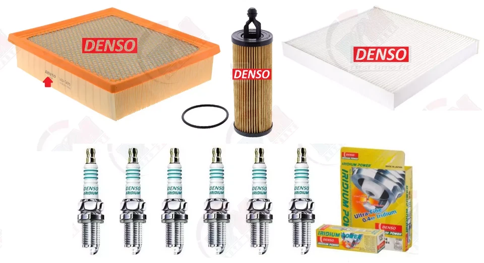 Kit de puesta a punto DENSO filtros + tapones para Dodge Durango Grand Cherokee V6 2014-2016 Foto 1 de 1