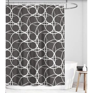 Way to Celebrate 17-Piece Halloween Skull Bathroom Shower Curtain Accessory Set - Picture 1 of 4