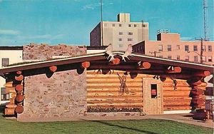 Postal de la Cámara de Comercio de Información para Visitantes Fairbanks Alaska - Imagen 1 de 1
